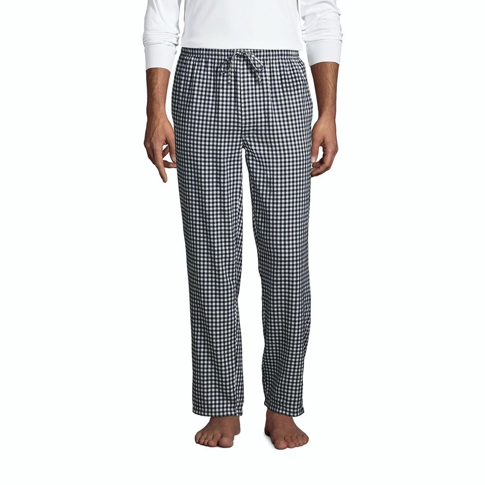 Lands End mens flannel Pajama Pants